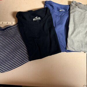 Hollister T-Shirt Lot – 6 Tops – Sizes XS & S – Everyday Essentials Collection